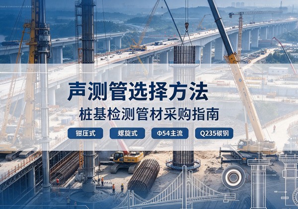 新建声测管选型标准